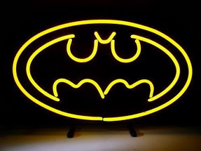 Batman Logo Classic Neon Light Sign